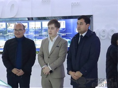 乌兹别克斯坦帕斯特达尔戈姆区区长莅临运机集团考察